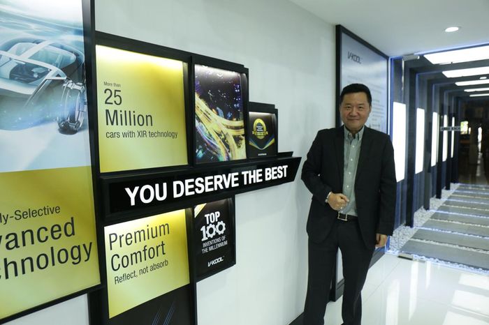 Dharma Eddie Salim, selaku Presiden Direktur PT V-Kool Indo Lestari