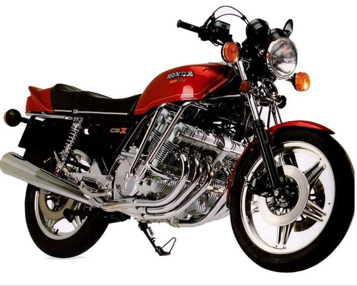 Honda CBX1000 dengan mesin 6 silinder, suara kayak mobil F1