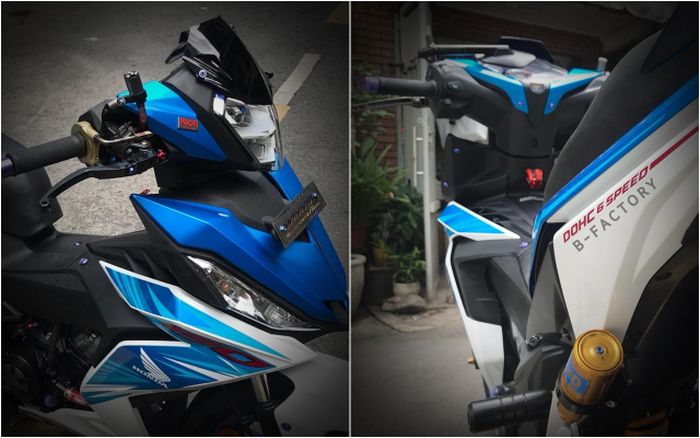 Honda Supra GTR 150 menarik modal ubahan dikit