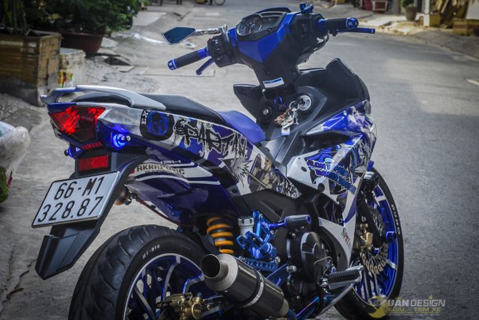 Biar makin sangar, pakai knalpot LeoVince