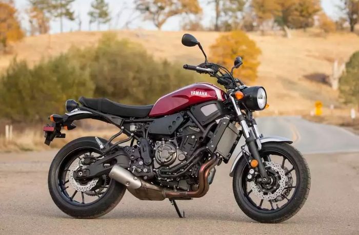 Yamaha XSR700 desainnya mirip XSR250