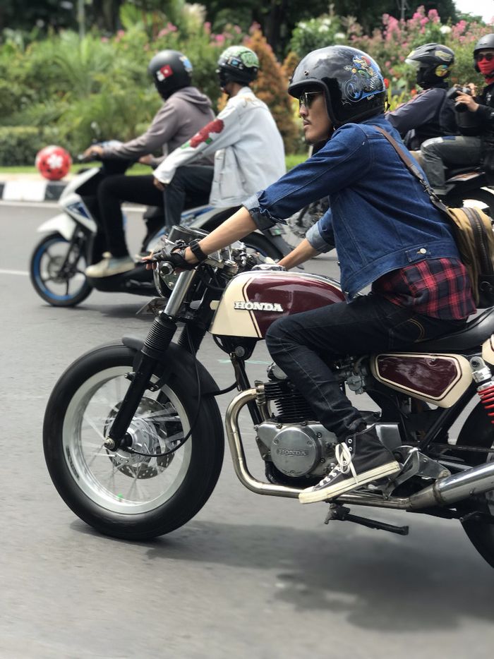 Awalnya motor ini merupakan rongsokan