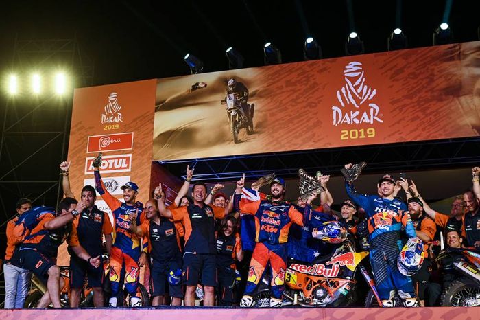 Kemenangan 18 kali beruntun untuk KTM di Reli Dakar