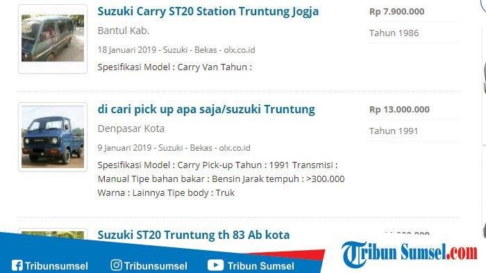 Harga mobil Truntung 