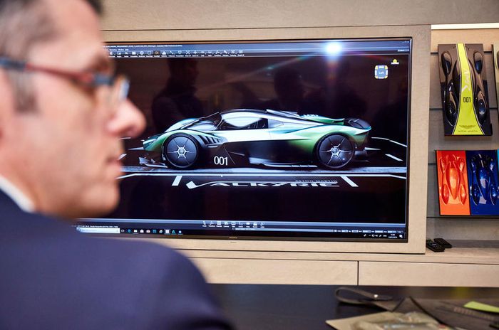 Desain Bodywork baru Hypercar Aston Martin Valkyrie