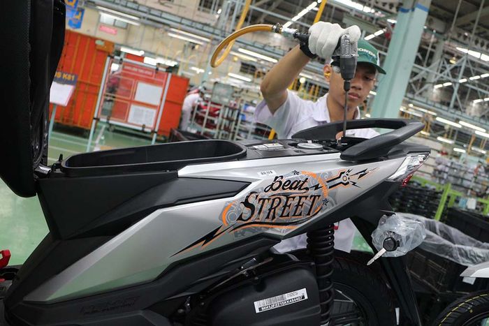 Grafis baru Honda BeAT Street eSP