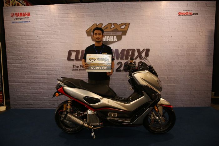 Yamaha NMAX Rendra upgrade kaki dan pengereman