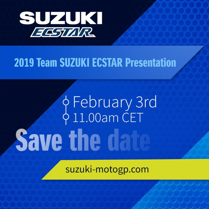Jadwal launching Suzuki MotoGP 2019