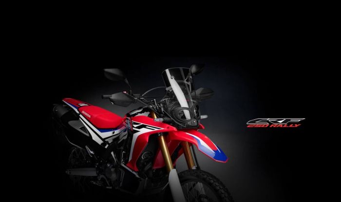 Warna Honda CRF250 Rally yang ada di Indonesia saat ini