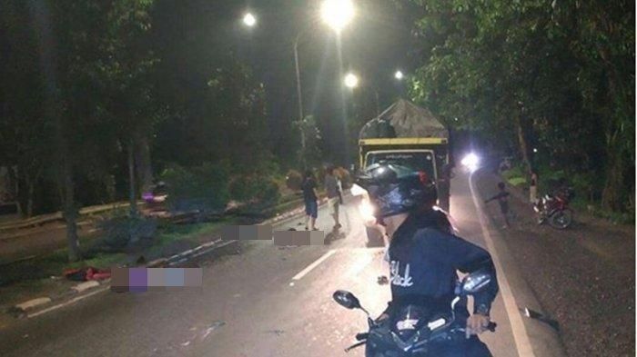 Telah terjadi kecelakaan di Jalan Soekarno Hatta Palembang, Senin (11/2/2019) tengah malam sekitar pukul 00.00 WIB.