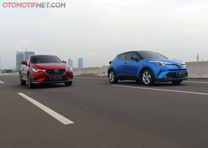 Toyota C-HR vs Mazda CX-3 