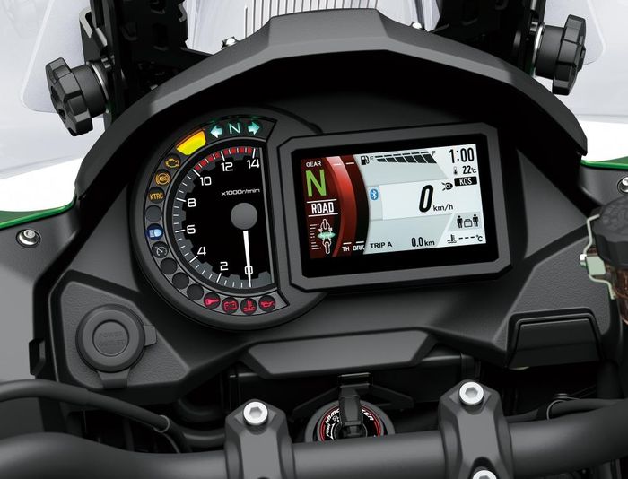 DIsplay Kawasaki Versys 1000 yang baru