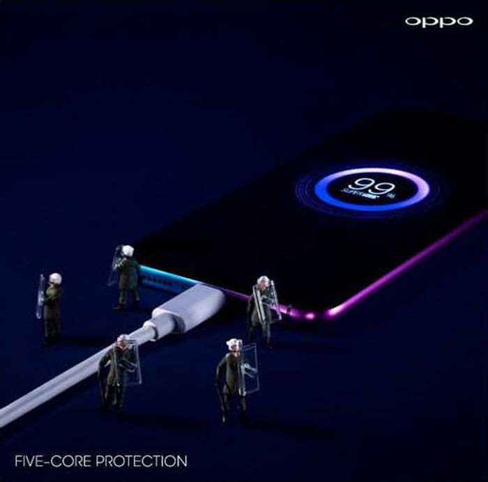 Oppo R17 pro telah dibekali dengan teknologi SuperVOOC Flash Charge