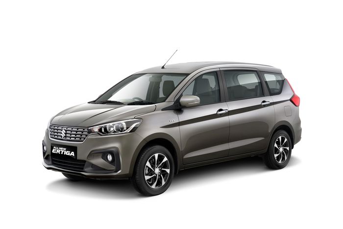 Suzuki All New Ertiga yang mendapatkan improvement di awal tahun 2019.