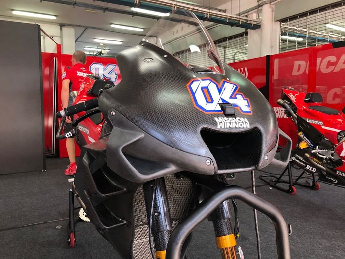 Aero fairing motor Ducati