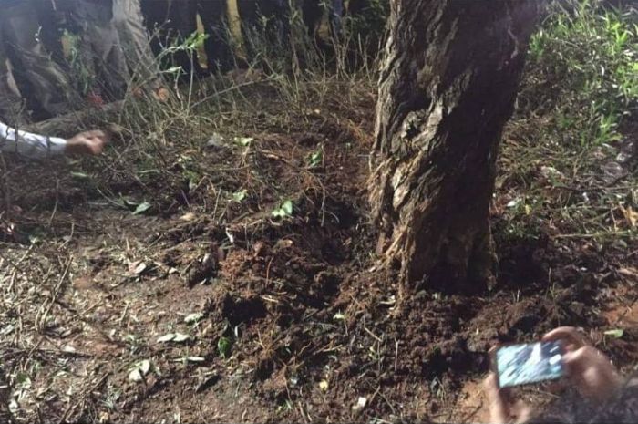 Potret penampakan lokasi ledakan nobar debat capres 2019