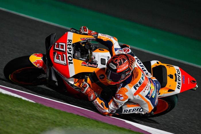 Marc Marquez amankan posisi tiga di tes MotoGP Qatar