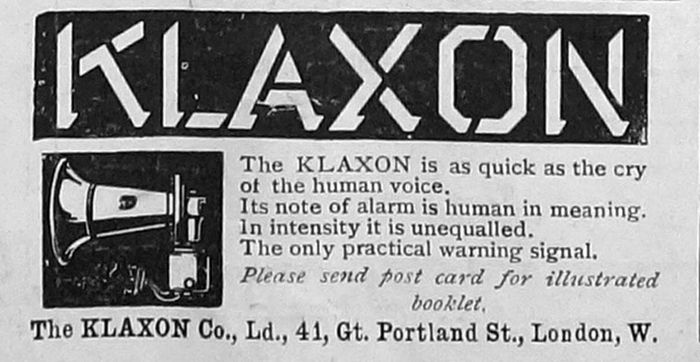 Klakson berasal dari nama merek lho!