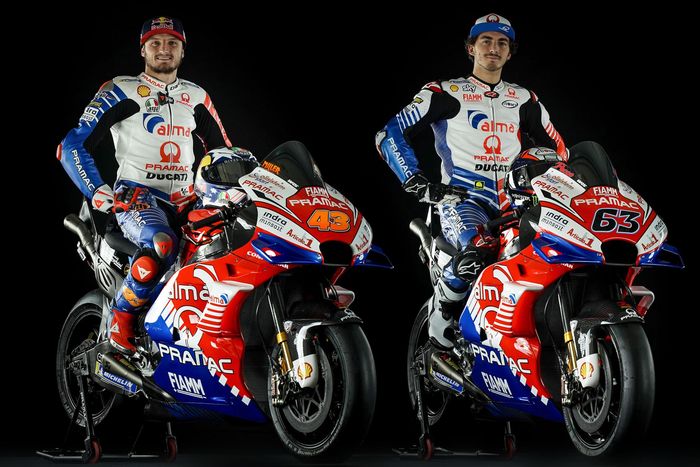 Jack Miller (Kiri) dan Fransesco Bagnaia tak sabar ingin memulai musim MotoGP 2019 bersama Alma Pramac Racing