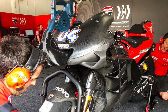 Riset terus berlanjut untuk Ducati GP-19