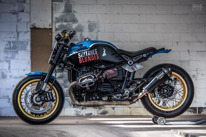 BMW R nineT street tracker garapan VTR Customs