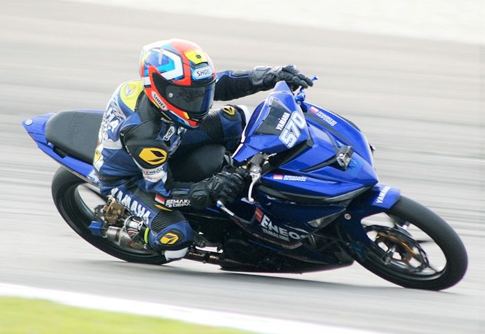 Pembalap Yamaha Racing Indonesia Aldi Satya Mahendra