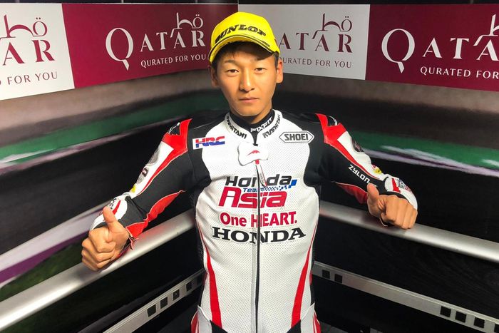 Kaito Toba, cetak sejarah dengan memenangkan Moto3 Qatar 2019