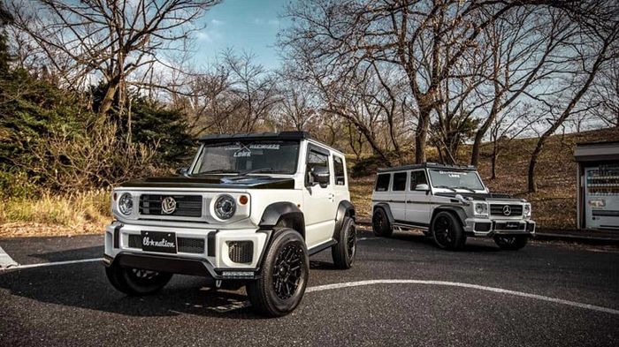 SUZUKI JIMNY LIBERTY WALK Bisa dikatakan salah satu &lsquo;artis pendatang baru&rsquo; di acara ini adalah Suzuki Jimny. 