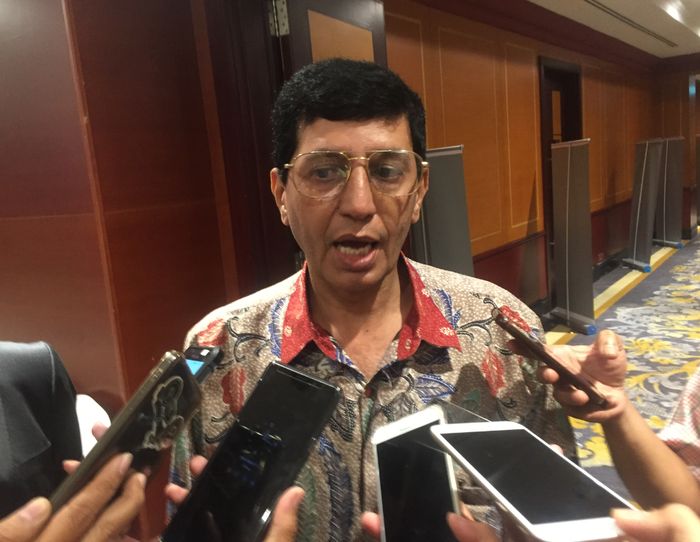 Taufik Bawazier selaku Direktur Industri Kimia Hilir Ditjen Industri Kimia, Tekstil, dan Aneka Kemenperin