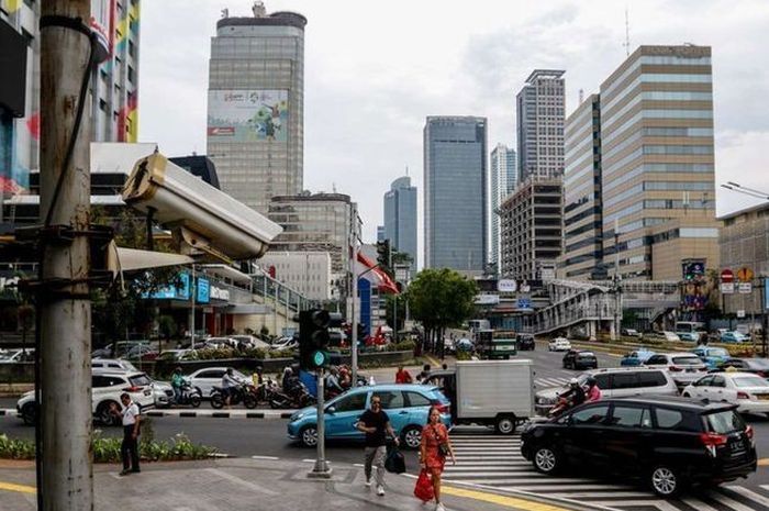 Electronic Traffic Law Enforcement (ETLE) atau tilang elektronik di Ibu kota.