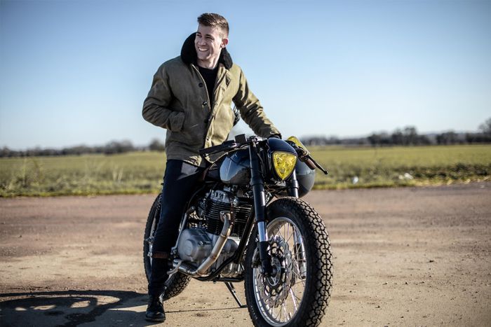 Honda CB360 Cafe racer yang sempurna nih