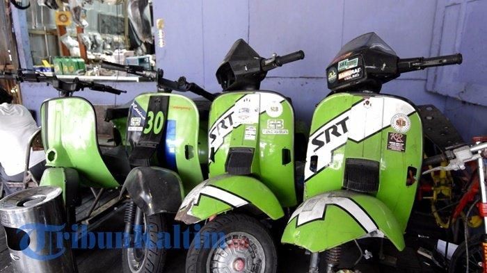 Balikpapan Scooter Racing Team bengkel spesialis Vespa kencang di Kalimantan Timur