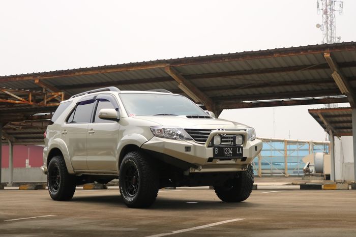 Toyota Fortuner 2012 Wayan, Modifikasi ringan untuk Tassia 