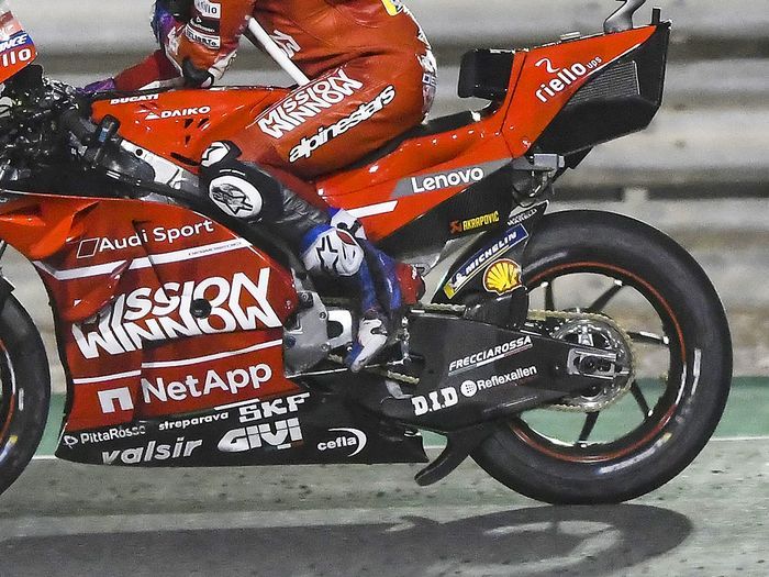 logo Mission Winnow di motor Ducati