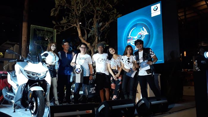 Peluncuran BMW C 400 GT di Bali