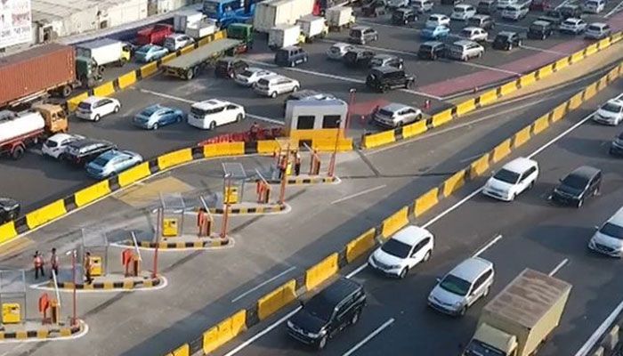 Penampakan ruas tol Sedyatmo