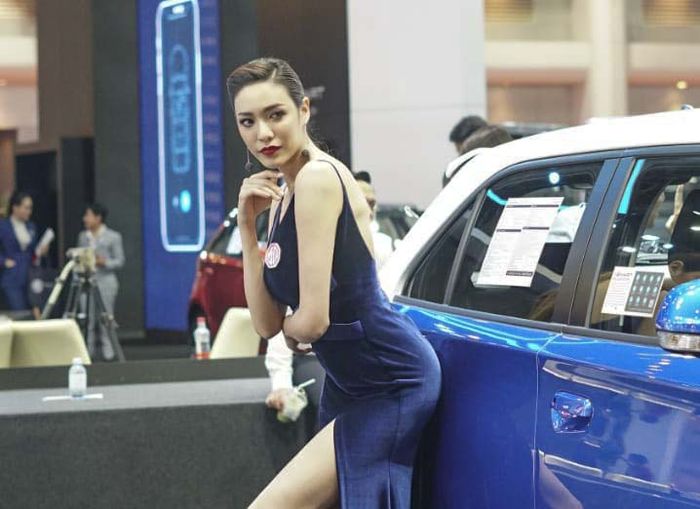 Usher di pameran otomotif Bangkok Motor Show 2019