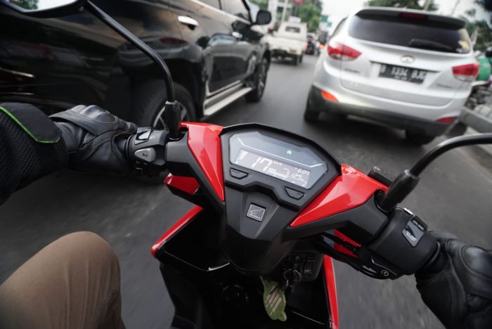 Honda Vario 125 bakal tetap irit meski di kemacetan