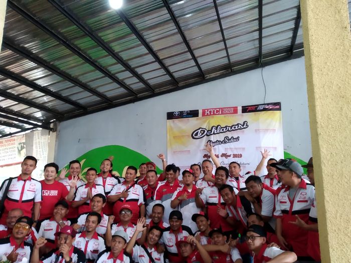 Deklarasi chapter SukaCi disaksikan oleh perwakilan KTCI chapter lain