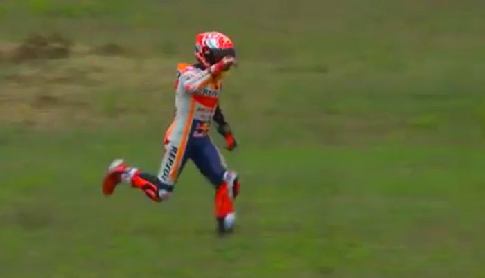 Marc Marquez lari marathon di MotoGP Argentina 