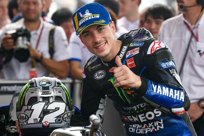 Maverick Vinales start dari posisi 2 di MotoGP Argentina 