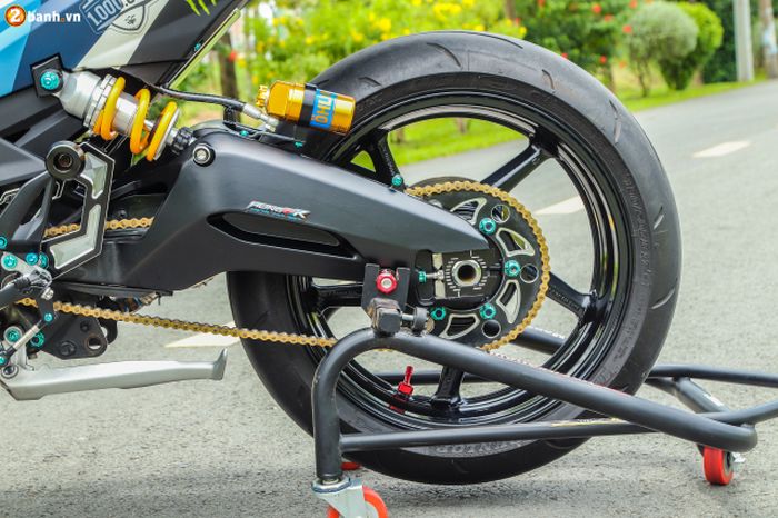 Swingarmnya bahkan pakai milik Ducati Panigale 899