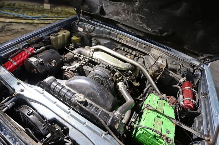 Ilustrasi mesin diesel