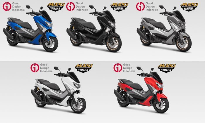 Lima warna Yamaha NMAX di Indonesia