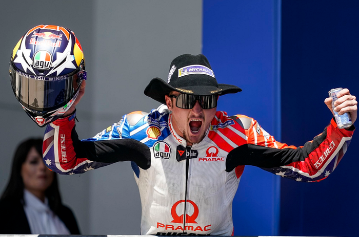 Jack Miller meraih podium di MotoGP Amerika 2019