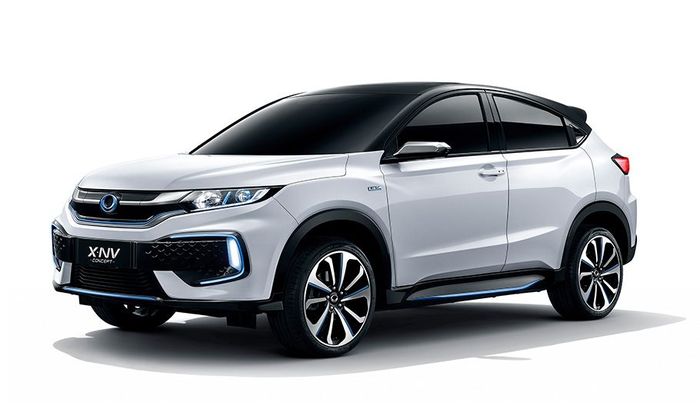 Honda X-NV, SUV listrik konsep Honda yang diperkenalkan pada ajang  Auto Shanghai 2019, Cina.