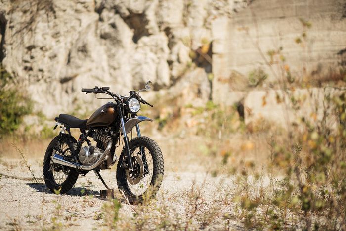 Cocok buat bahan inspirasi nih, soalnya ubahan Yamaha SR250 ini enggak ribet