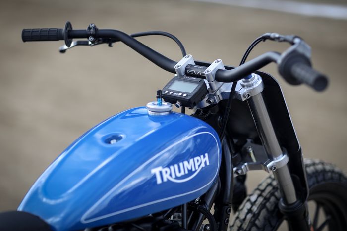 Sementara part sisanya berstandar balapan flat track