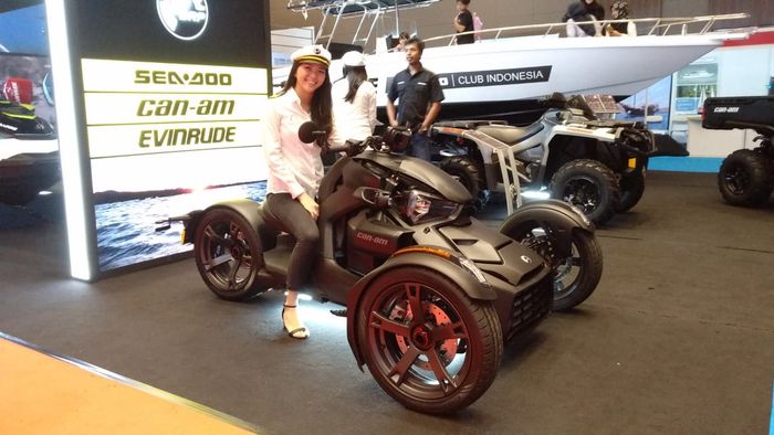 Can-Am Ryker juga masih dilock transport modenya