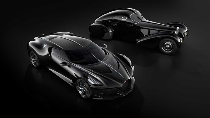 Bugatti La Voiture Noire dan Bugatti Type 57 SC Atlantic